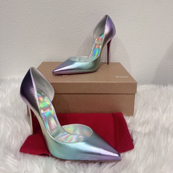 NIB Christian Louboutin IRIZA 100 Licorne So Kate Pigalle Follies Heel Pump 39 - Picture 3 of 12